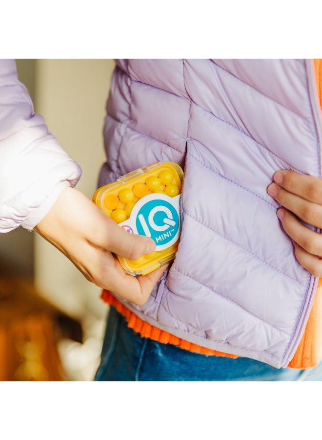 SmartGames IQ Mini, Create your Own Levels with our Fun IQ Puzzle & Brain Games, Travel Friendly Handheld Educational Matching Puzzle Game, Suitable for Children Above 6+ - Image 3